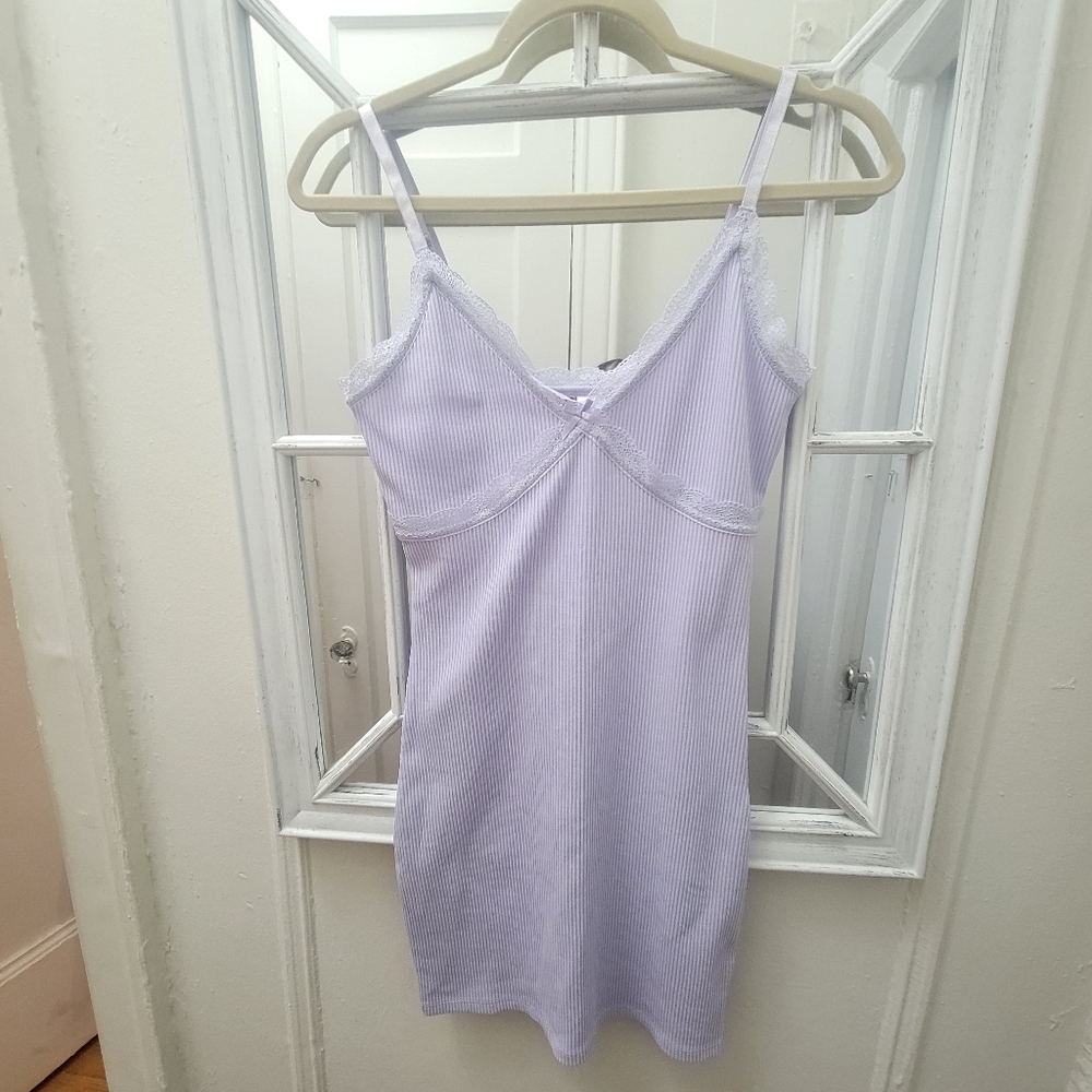 H&M Y2K Lace Camisole Babydoll‎ Dress S Sexy Coachella Festival Party